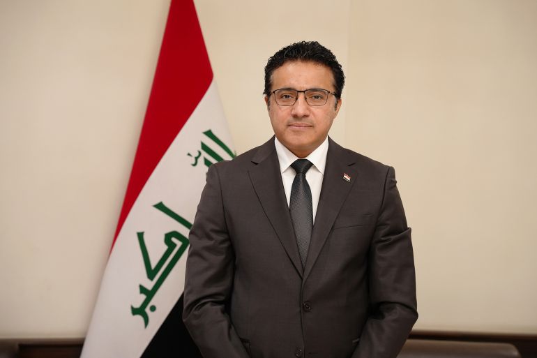 الناطق باسم الحكومة العراقية حيدر العبودي